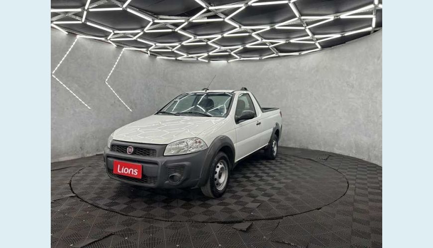 FIAT STRADA HARD WORKING 1.4 FLEX MANUAL 2P - BRANCO - 2019 Foto 2 (Grande)