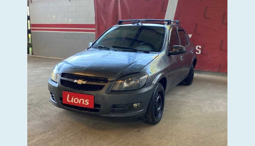 CHEVROLET PRISMA MAXX LT 1.4 FLEX MANUAL 4P - CINZA - 2012 Foto 2 (Grande)