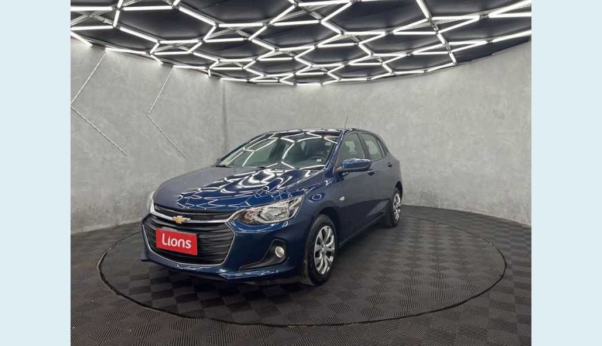 CHEVROLET ONIX LT 1.0 TURBO FLEX MANUAL 4P - AZUL - 2024 Foto 2 (Grande)