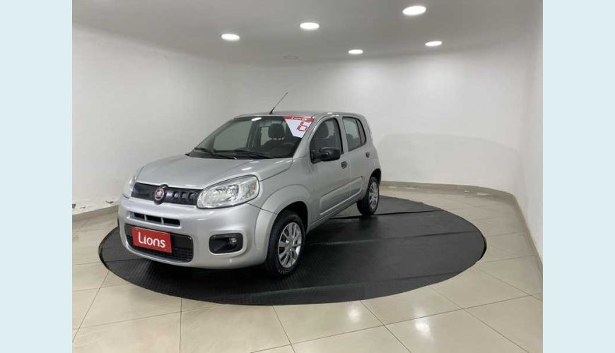 FIAT UNO ATTRACTIVE 1.0 FLEX MANUAL 4P - PRATA - 2016 Foto 2 (Grande)