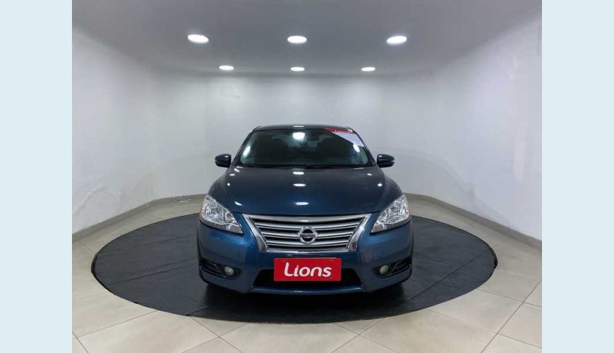 NISSAN SENTRA S 2.0 16V FLEX MANUAL 4P - AZUL - 2014 Foto 2 (Grande)