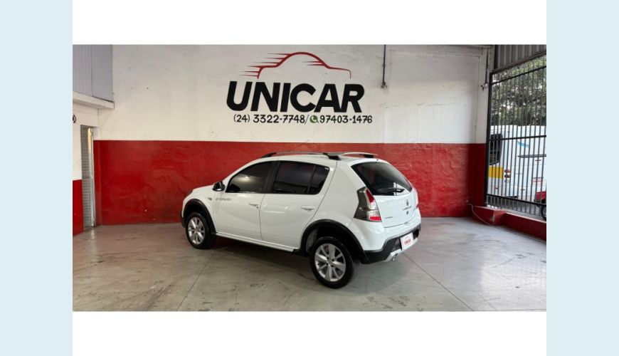 RENAULT SANDERO FLEX MANUAL 4P - BRANCO - 2014 Foto 2 (Grande)