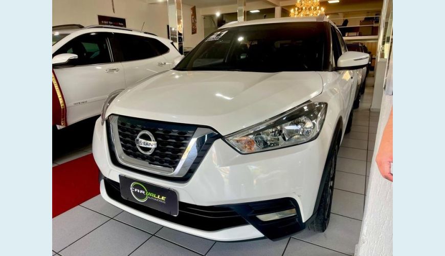 NISSAN KICKS SV 1.6 16V FLEX MANUAL 4P - BRANCO - 2021 Foto 2 (Grande)