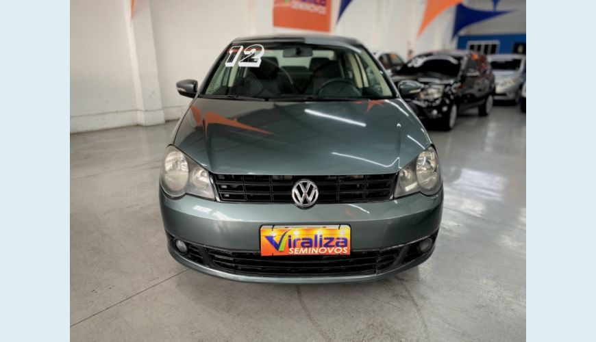VOLKSWAGEN POLO SEDAN FLEX MANUAL 4P - CINZA - 2012 Foto 2 (Grande)