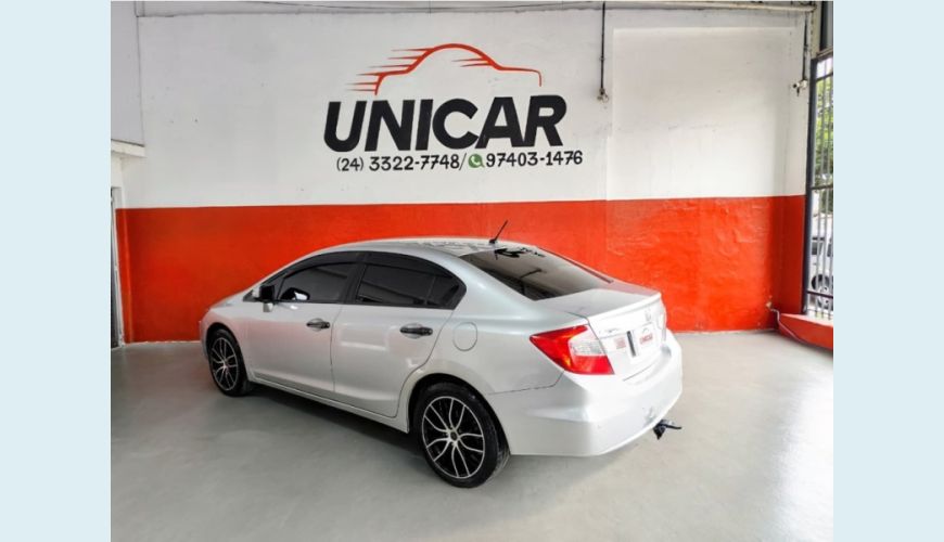 HONDA CIVIC FLEX MANUAL 4P - PRATA - 2014 Foto 2 (Grande)