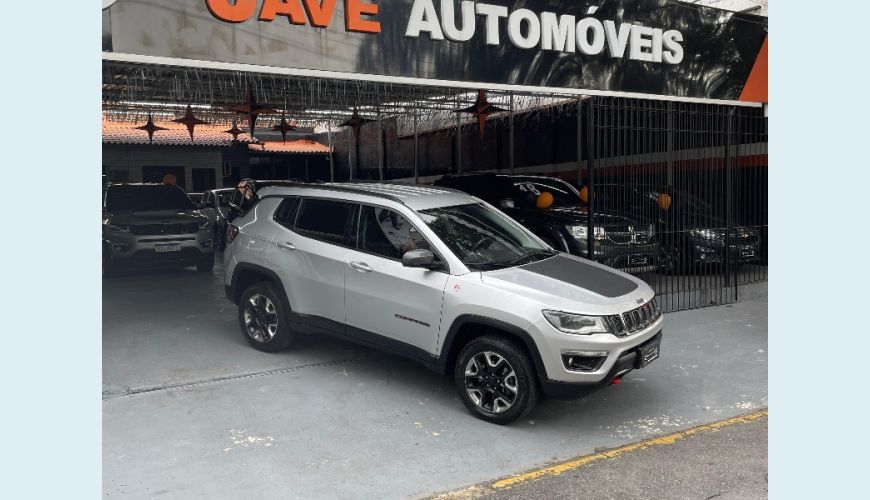 JEEP COMPASS TRAILHAWK 2.0 16V FLEX AUT. 4P - CINZA - 2017 Foto 2 (Grande)