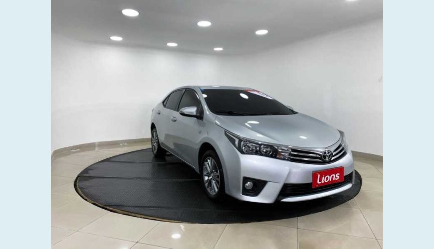 TOYOTA COROLLA XEI MULTI-DRIVE S 2.0 FLEX AUT. 4P - PRATA - 2015 Foto 2 (Grande)