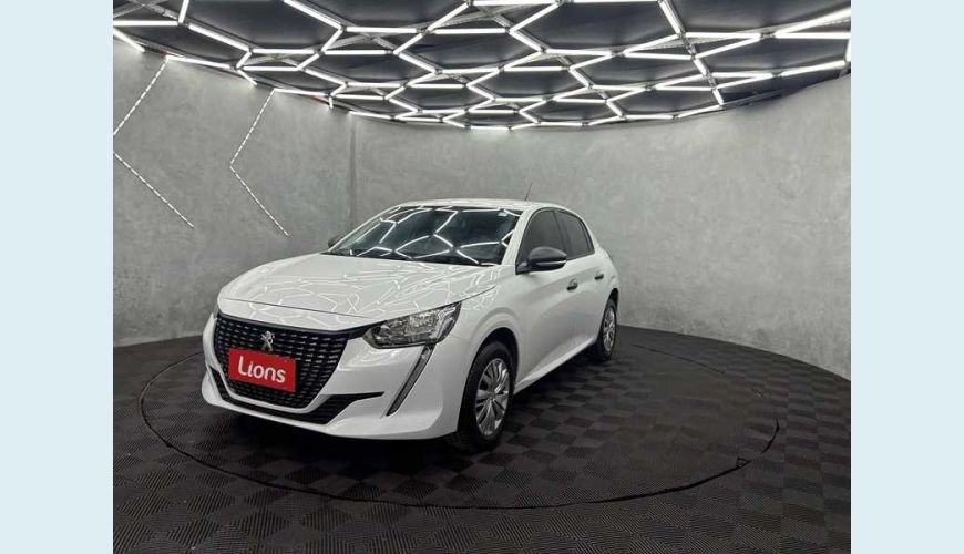 PEUGEOT 208 LIKE 1.0 FLEX MANUAL 4P - BRANCO - 2023 Foto 2 (Grande)