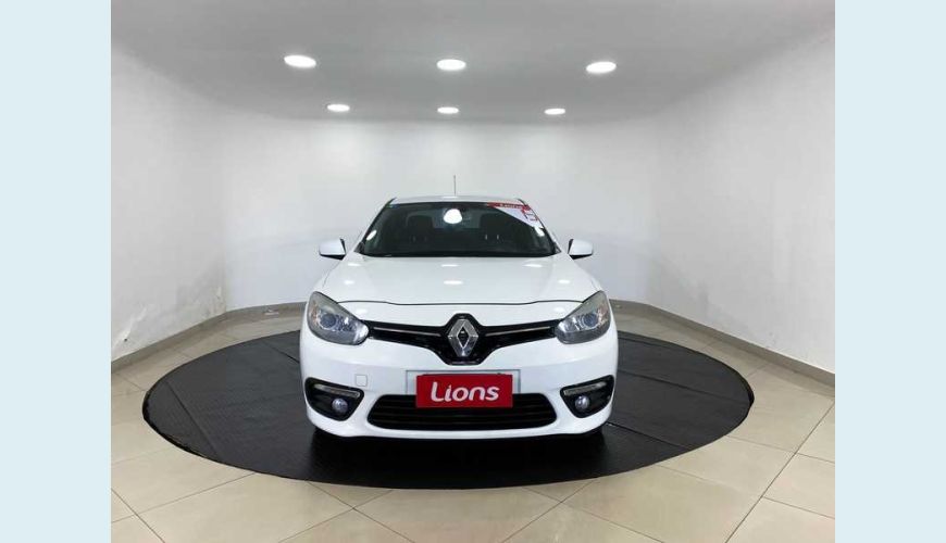 RENAULT FLUENCE DYNAMIQUE 2.0 16V FLEX MANUAL 4P - BRANCO - 2015 Foto 2 (Grande)
