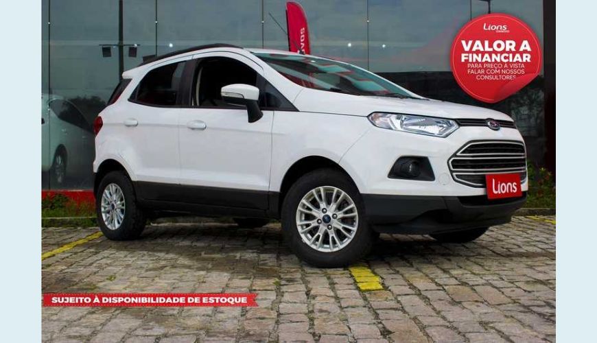 FORD ECOSPORT SE 1.6 16V FLEX MANUAL 4P - BRANCO - 2017 Foto 2 (Grande)