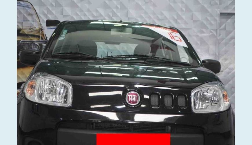 FIAT UNO VIVACE CELEB. 1.0 8V FLEX AUT. 4P - PRETO - 2016 Foto 2 (Grande)