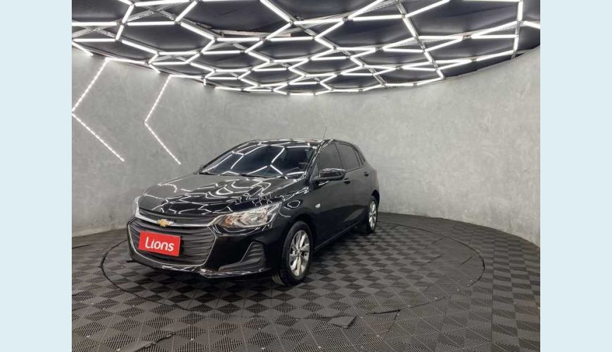 CHEVROLET ONIX LT 1.0 TURBO FLEX MANUAL 4P - PRETO - 2021 Foto 2 (Grande)