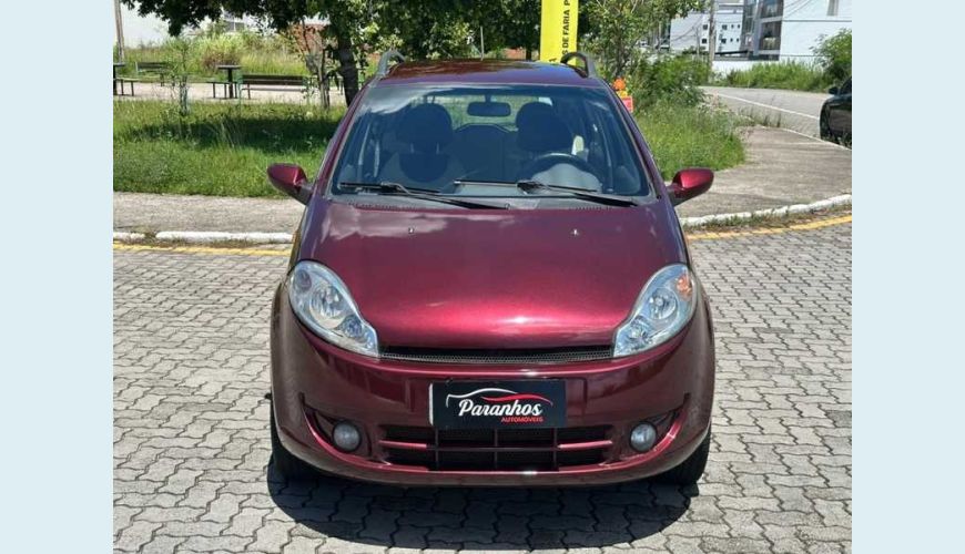 CHERY FACE 1.3 16V FLEX MANUAL 4P - VERMELHO - 2012 Foto 2 (Grande)