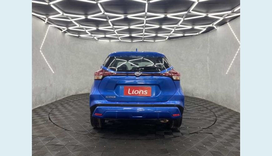 NISSAN KICKS ADVANCE 1.6 FLEX MANUAL 4P - AZUL - 2022 Foto 2 (Grande)