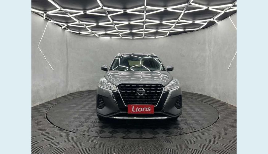 NISSAN KICKS ADVANCE 1.6 FLEX MANUAL 4P - CINZA - 2022 Foto 2 (Grande)