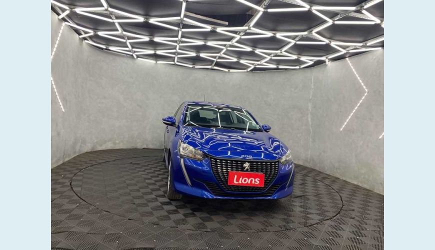 PEUGEOT 208 ACTIVE 1.6 16V FLEX AUT. 4P - AZUL - 2022 Foto 2 (Grande)