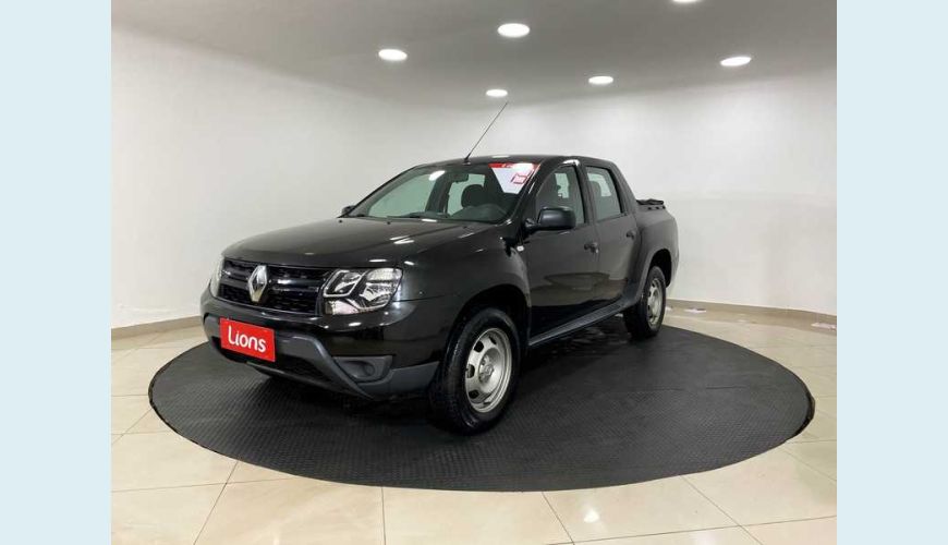 RENAULT DUSTER OROCH DYNAMIQUE 1.6 16V FLEX MANUAL 4P - PRETO - 2019 Foto 2 (Grande)