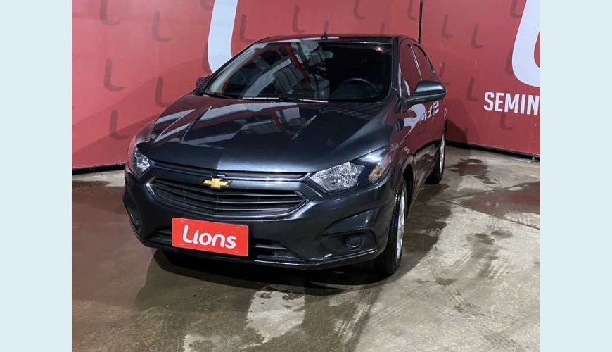 CHEVROLET PRISMA ECO LT 1.4 FLEX MANUAL 4P - CINZA - 2019 Foto 2 (Grande)