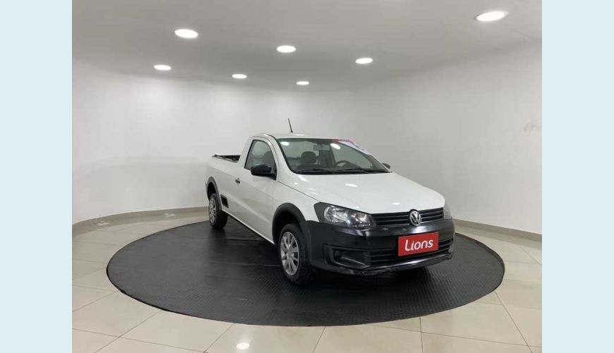 VOLKSWAGEN SAVEIRO STARTLINE 1.6 FLEX MANUAL 2P - BRANCO - 2016 Foto 2 (Grande)
