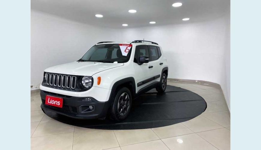 JEEP RENEGADE SPORT 1.8 FLEX MANUAL 4P - BRANCO - 2016 Foto 2 (Grande)