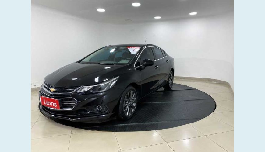 CHEVROLET CRUZE LTZ 1.4 16V ECOTEC FLEX AUT. 4P - PRETO - 2017 Foto 2 (Grande)