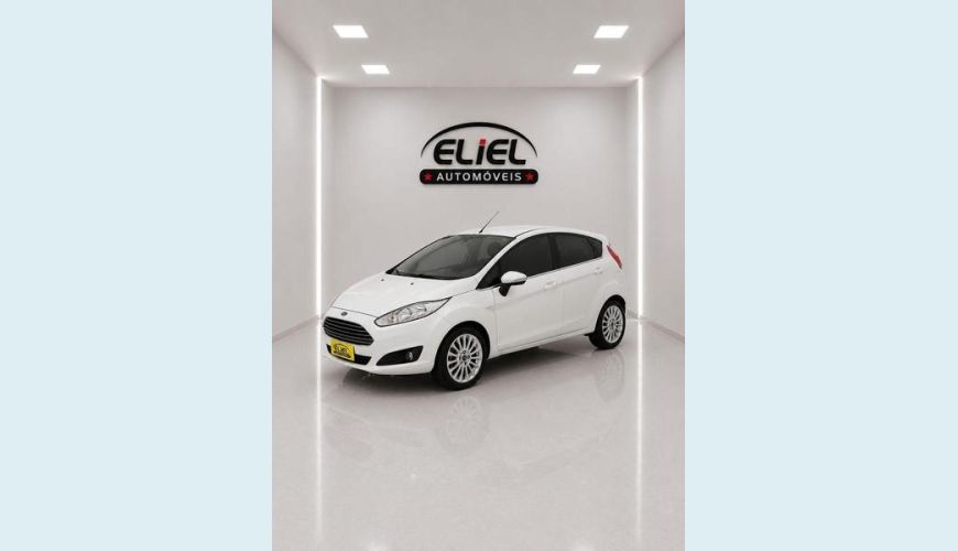 FORD FIESTA TITANIUM 1.6 FLEX AUT. 4P - BRANCO - 2014 Foto 2 (Grande)