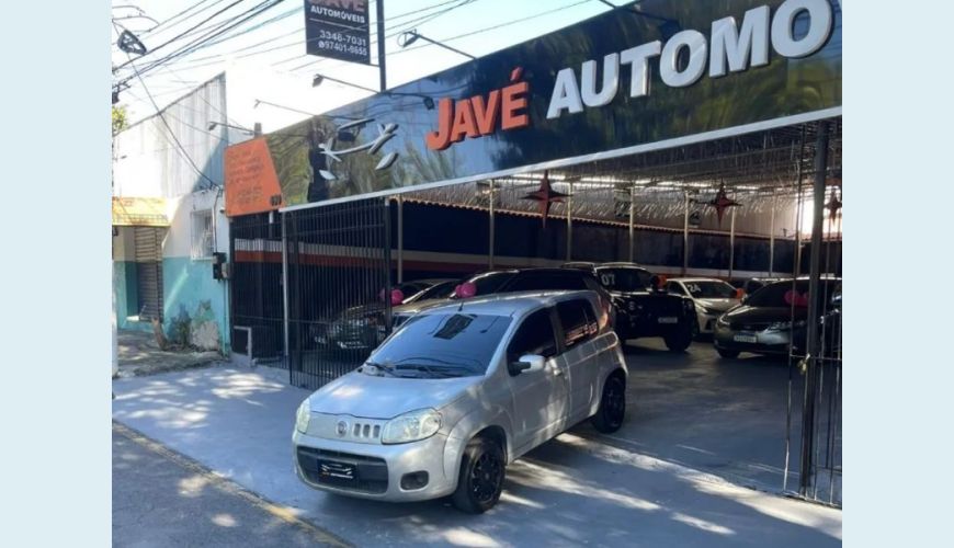 FIAT UNO VIVACE CELEB. 1.0 EVO 8V FLEX MANUAL 4P - PRATA - 2014 Foto 2 (Grande)