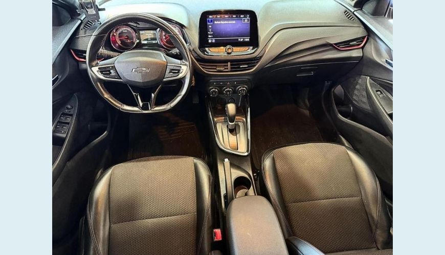 CHEVROLET ONIX HATCH RS 1.0 TURBO FLEX MANUAL 4P - PRETO - 2023 Foto 2 (Grande)