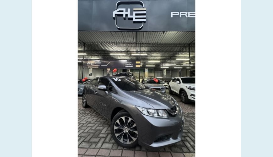 HONDA CIVIC FLEX AUT. 4P - CINZA - 2016 Foto 2 (Grande)