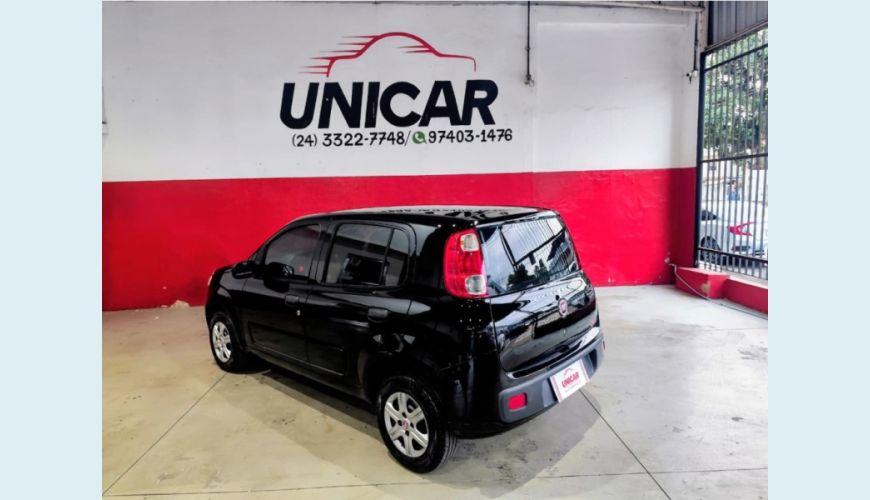 FIAT UNO FLEX MANUAL 4P - PRETO - 2014 Foto 2 (Grande)