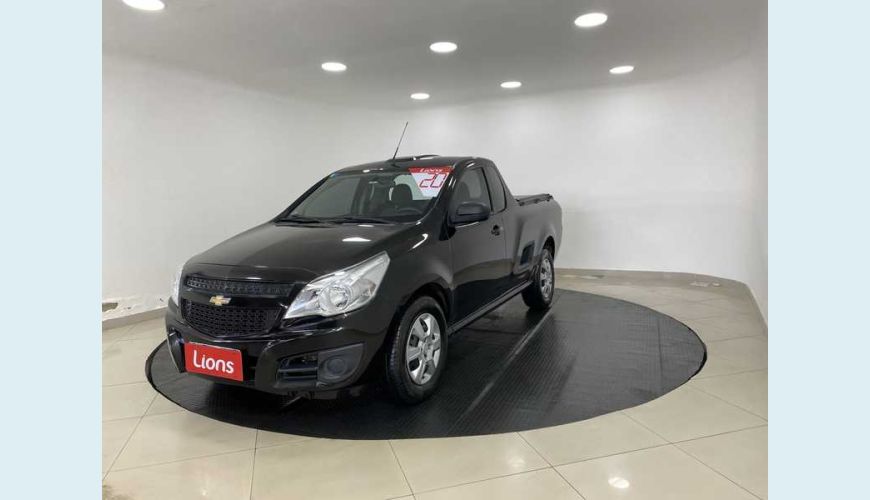 CHEVROLET MONTANA LS 1.4 FLEX MANUAL 2P - PRETO - 2020 Foto 2 (Grande)
