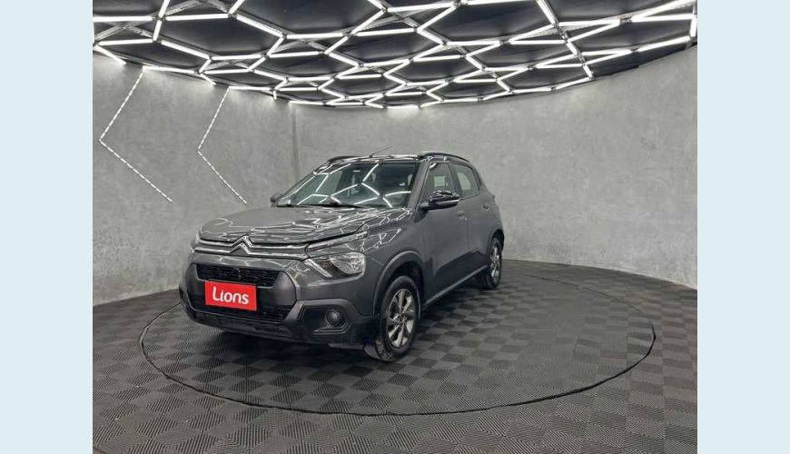 CITROËN C3 FEEL 1.0 FLEX MANUAL 4P - CINZA - 2023 Foto 2 (Grande)
