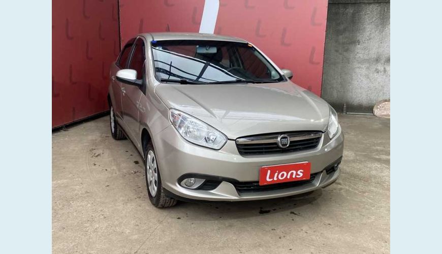 FIAT GRAND SIENA EVO ATTRACTIVE 1.4 8V FLEX MANUAL 4P - BEGE - 2013 Foto 2 (Grande)