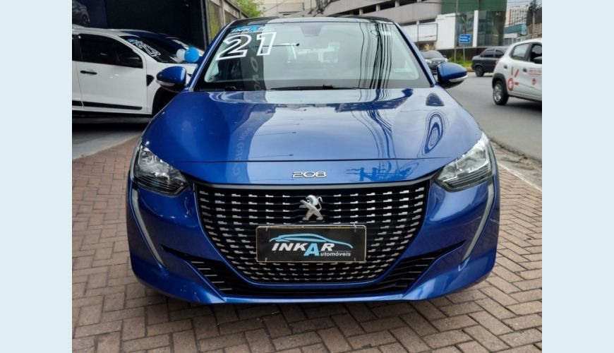 PEUGEOT 208 FLEX AUT. 4P - AZUL - 2021 Foto 2 (Grande)