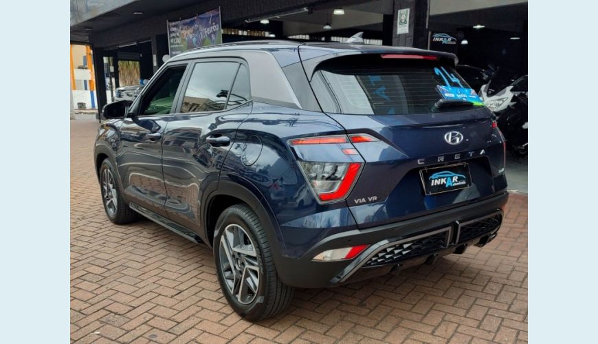 HYUNDAI CRETA FLEX AUT. 4P - AZUL - 2024 Foto 2 (Grande)