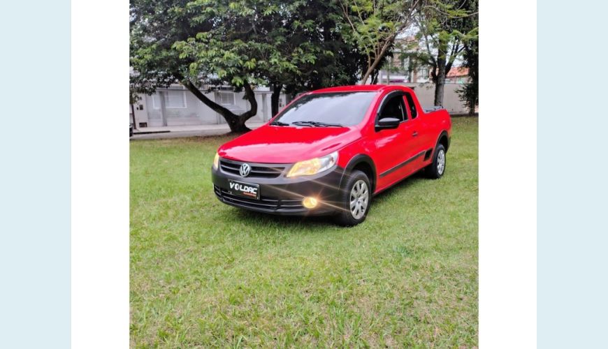 VOLKSWAGEN SAVEIRO FLEX MANUAL 2P - VERMELHO - 2012 Foto 2 (Grande)