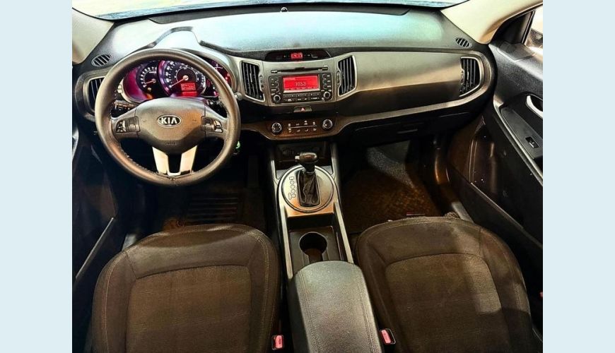 KIA SPORTAGE LX2 OFFG4 2.0 16V FLEX MANUAL 4P - BRANCO - 2014 Foto 2 (Grande)