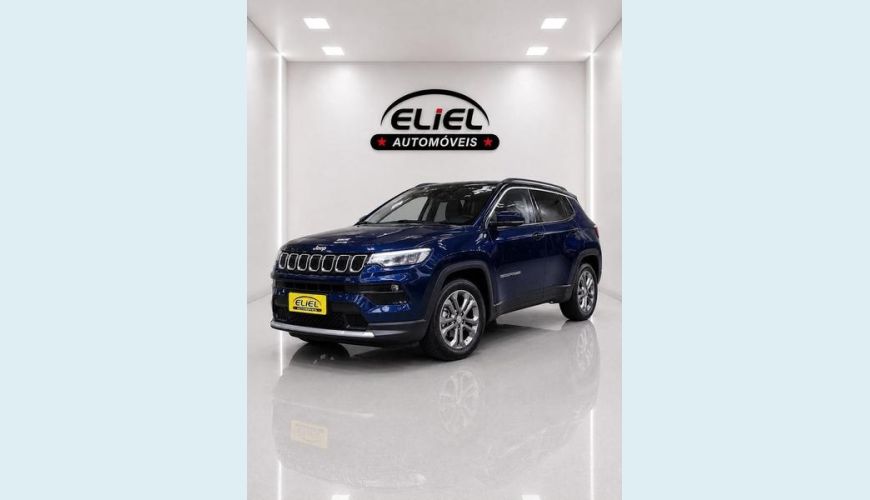 JEEP COMPASS LONG TF T270 TURBO FLEX AUT. 4P - AZUL - 2024 Foto 2 (Grande)