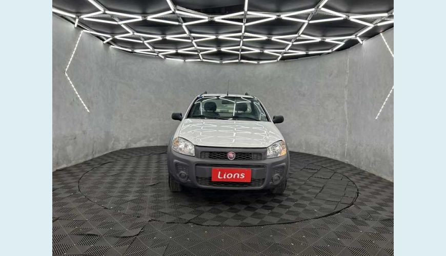 FIAT STRADA HARD WORKING 1.4 FLEX MANUAL 3P - BRANCO - 2020 Foto 2 (Grande)