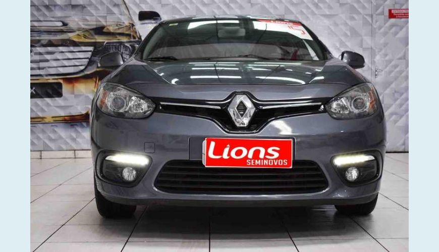 RENAULT FLUENCE DYNAMIQUE PLUS X-TRONIC 2.0 16V FLEX AUT. 4P - CINZA - 2016 Foto 2 (Grande)