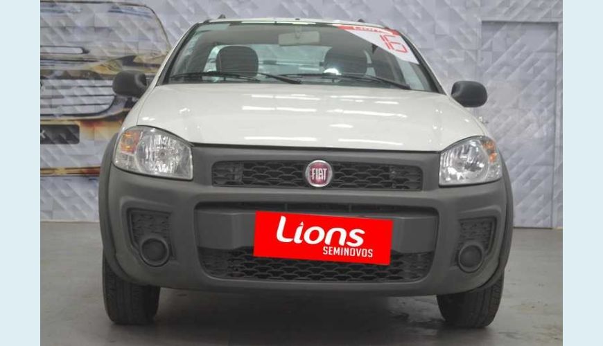 FIAT STRADA WORKING 1.4 FLEX MANUAL 2P - BRANCO - 2016 Foto 2 (Grande)