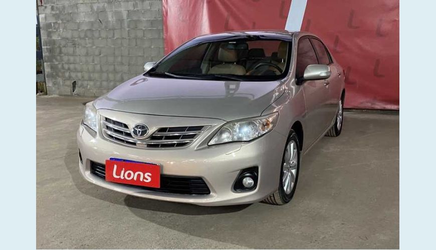 TOYOTA COROLLA XEI MULTI-DRIVE S 2.0 FLEX AUT. 4P - BEGE - 2013 Foto 2 (Grande)