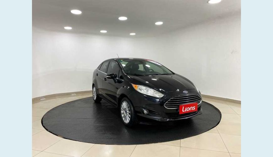FORD FIESTA SEDAN TITANIUM POWERSHIFT 1.6 FLEX AUT. 4P - PRETO - 2014 Foto 2 (Grande)