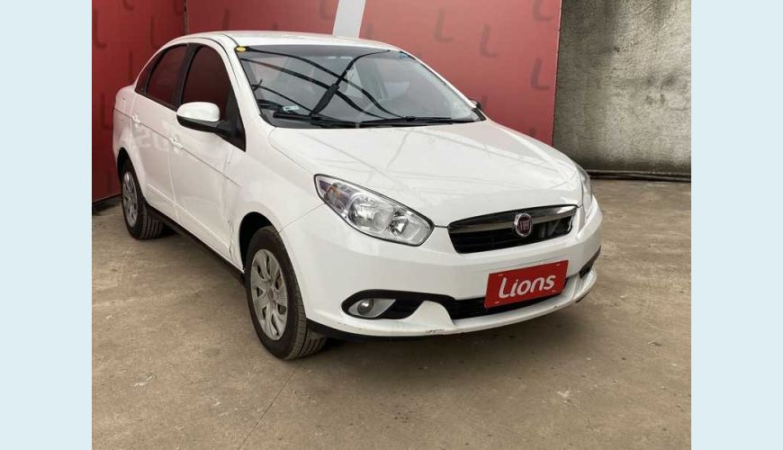 FIAT GRAND SIENA EVO ATTRACTIVE 1.4 8V FLEX MANUAL 4P - BRANCO - 2013 Foto 2 (Grande)