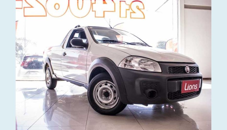 FIAT STRADA WORKING 1.4 FLEX MANUAL 2P - BRANCO - 2016 Foto 2 (Grande)