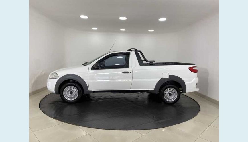 FIAT STRADA HARD WORKING 1.4 FLEX MANUAL 2P - BRANCO - 2020 Foto 2 (Grande)