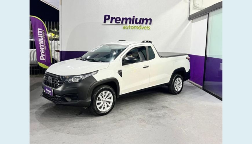 FIAT STRADA FLEX MANUAL 2P - BRANCO - 2023 Foto 2 (Grande)