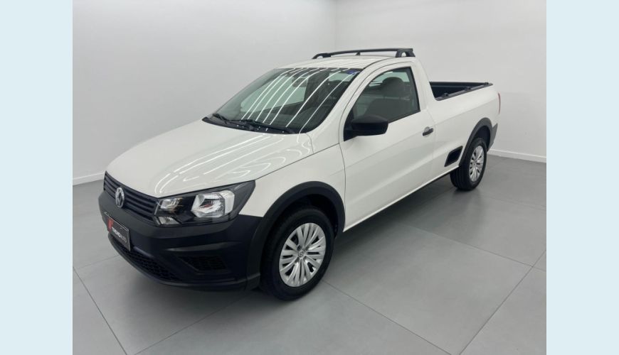 VOLKSWAGEN SAVEIRO 1.6 8V FLEX MANUAL 4P - BRANCO - 2022 Foto 2 (Grande)