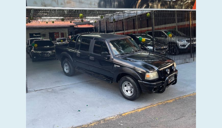 FORD FORD RANGER XLS 2.5 DIESEL MANUAL 4P - PRETO - 2008 Foto 2 (Grande)