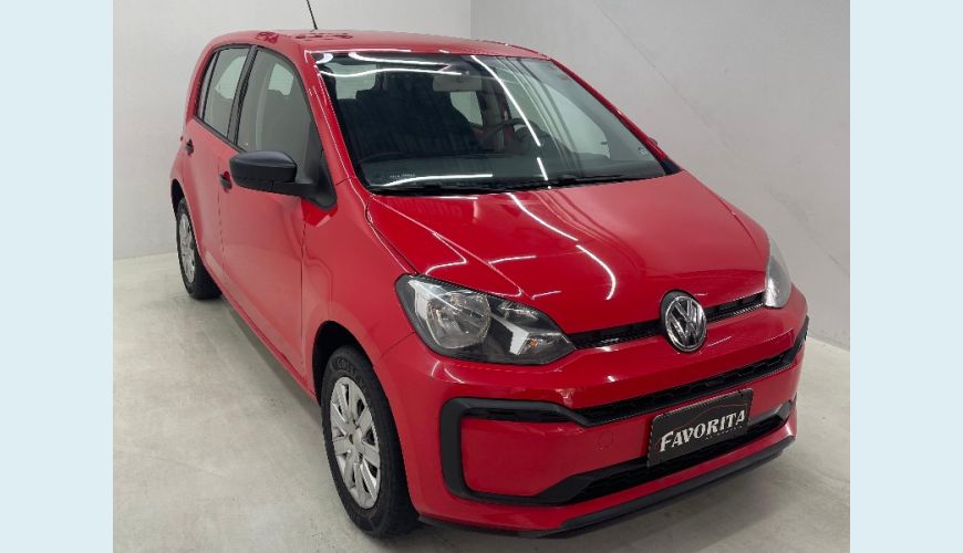 VOLKSWAGEN UP TAKE 1.0 FLEX 12V MANUAL 4P - VERMELHO - 2018 Foto 2 (Grande)